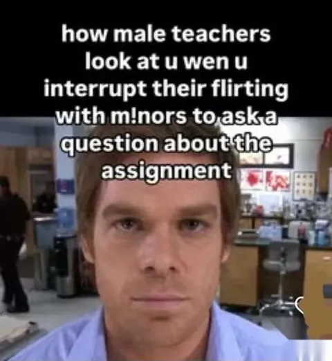 Male Teachers When Interrupted