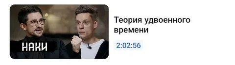 Теория удвоенного времени