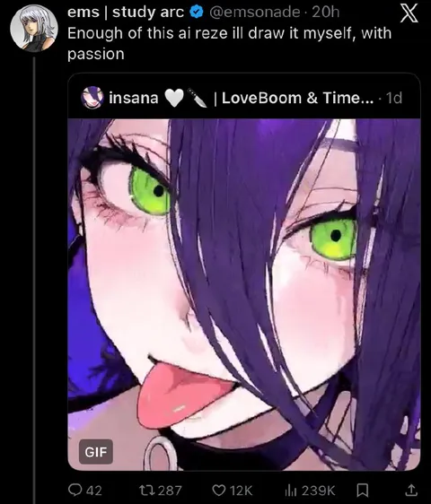 Enough of AI Reze