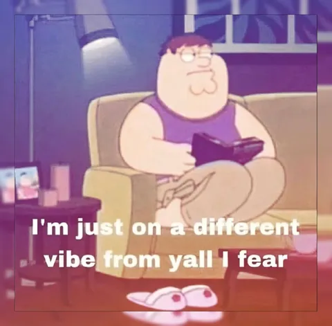 Peter Griffin Different Vibe