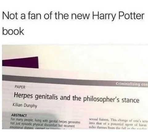 Not a Fan of the New Harry Potter Book