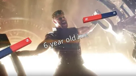 Six-Year-Old Me With Magnets