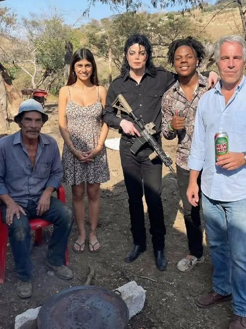 Michael Jackson at the Campfire