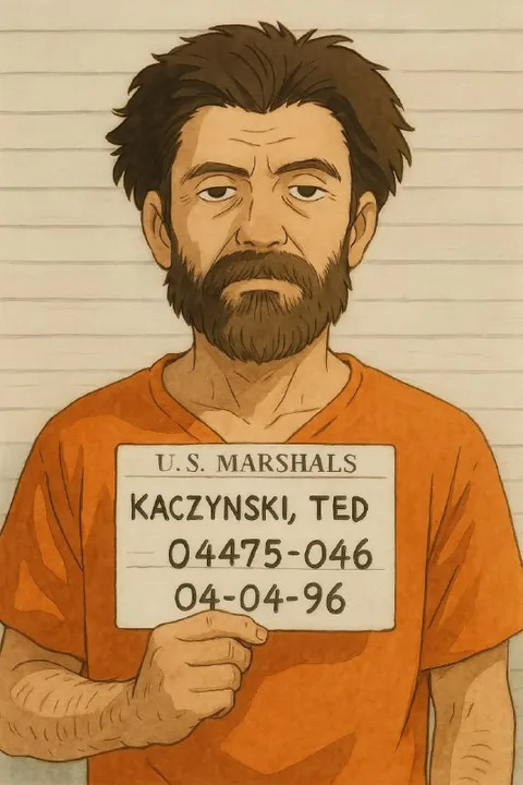 Ted Kaczynski Mugshot