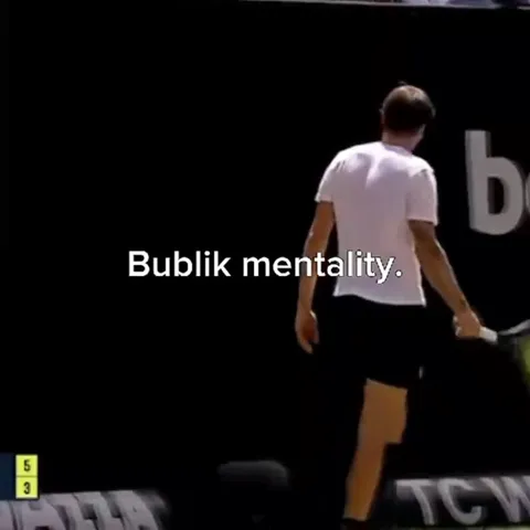 Bublik Mentality Tennis Montage