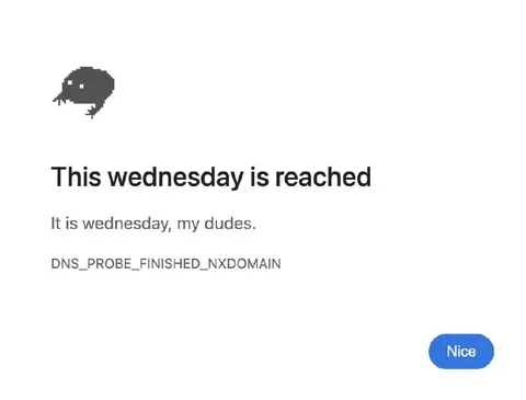 This Wednesday Is Reached
