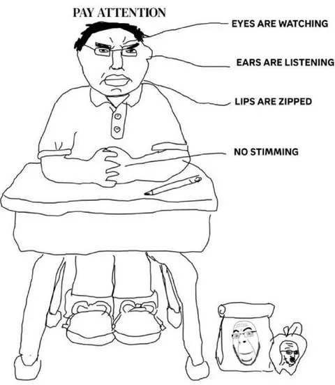 Pay Attention Classroom Rules