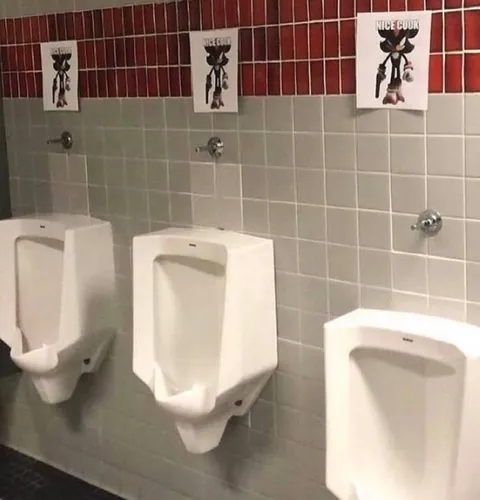 Nice Cock Urinal Bathroom