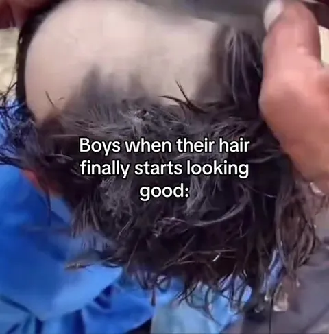 When Your Hair Finally Looks Good