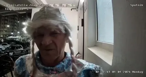 Дед Мороз уходит из кадра