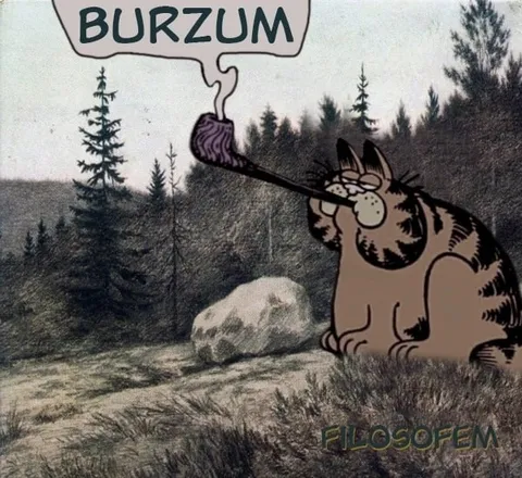 Garfield Smokes Burzum in the Forest
