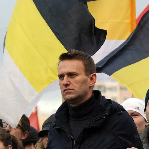 Навальный на митинге