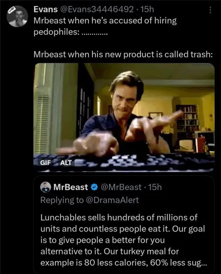 MrBeast Responds to Product Criticism