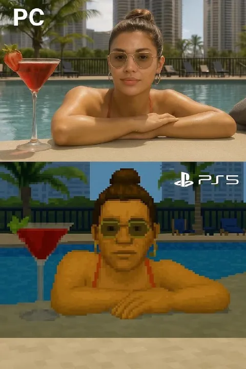 Реальная жизнь и графика PS5
