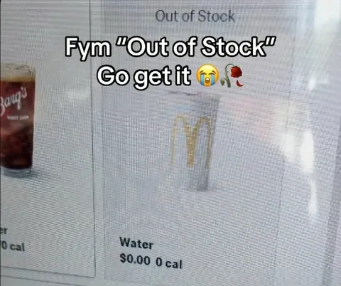 Fym Out of Stock Water