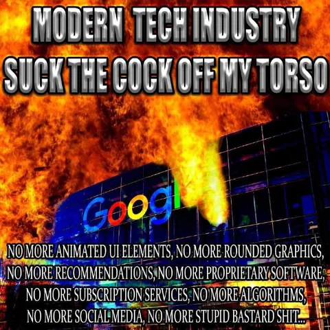 Modern Tech Industry Torches Google