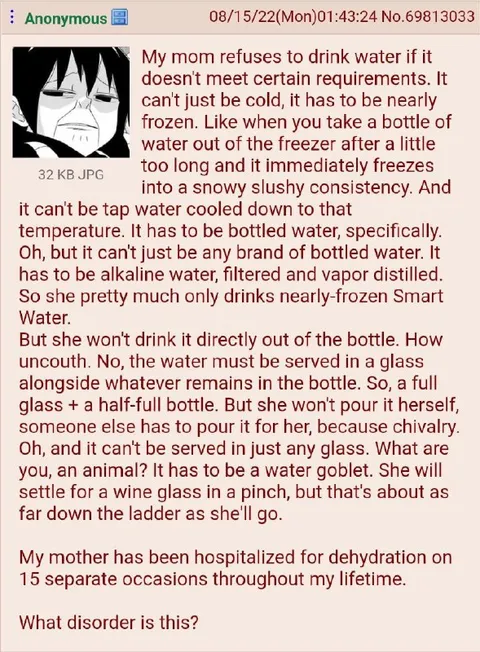 Nearly Frozen Smart Water