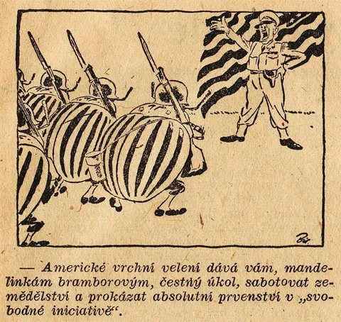 Americké velení a mandelinky