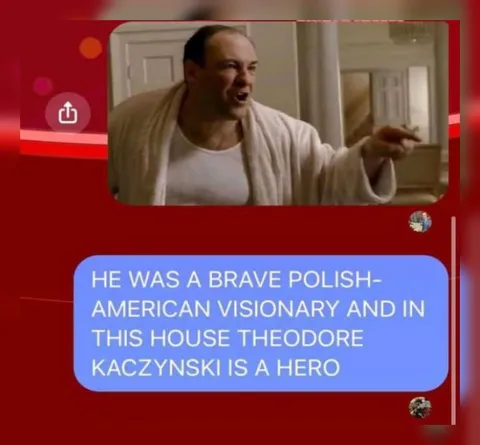 Tony Soprano Defends Kaczynski