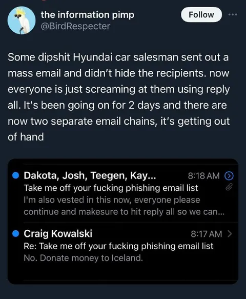 Reply All Email Apocalypse
