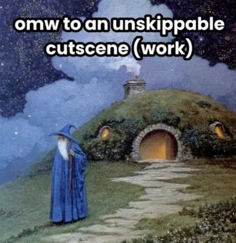 On My Way to Work Cutscene