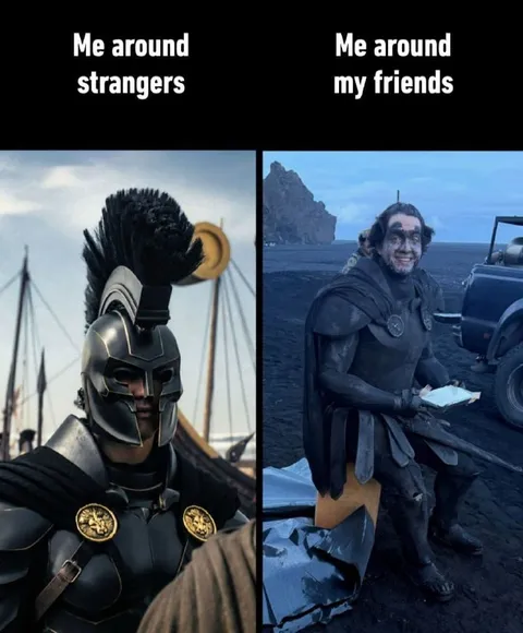Me Around Strangers vs Friends