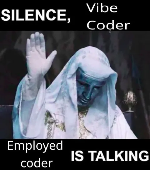 Silence, Vibe Coder Is Talking