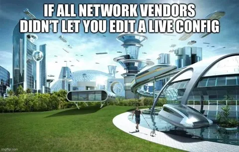 Network Vendors Let You Edit Config