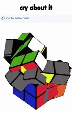Cry About It Cube