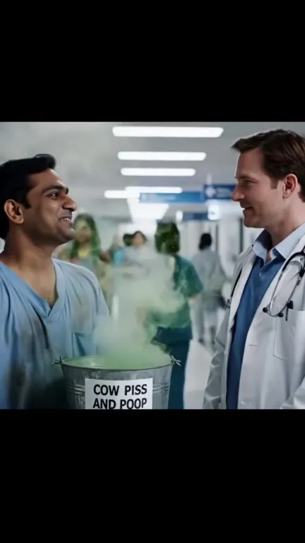 Doctor Laughs at Cow Piss Mixture