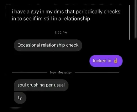 Occasional Relationship Check