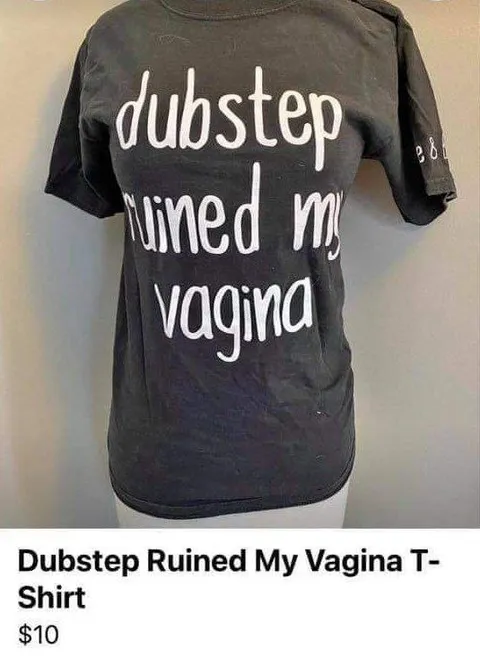 Dubstep Ruined My Vagina Shirt