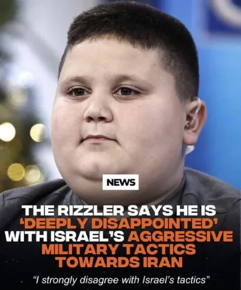 The Rizzler Disappointed by Israel