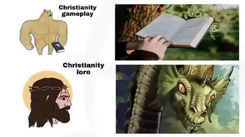Christianity Gameplay vs Lore