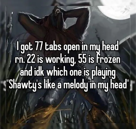 77 Tabs Open in My Head
