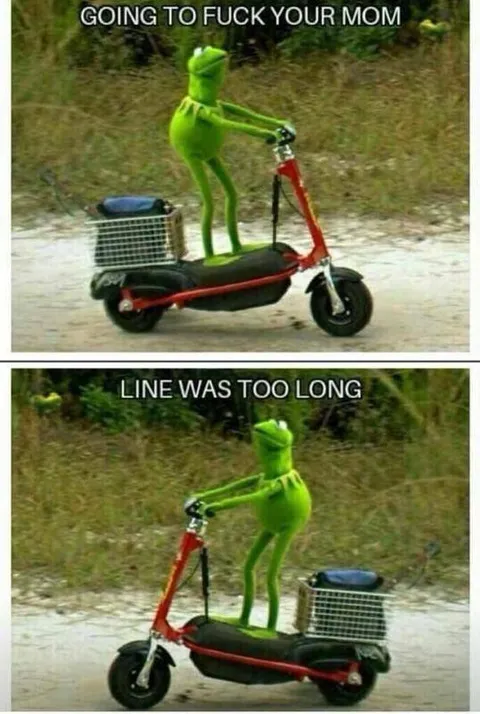 Kermit Leaves the Line