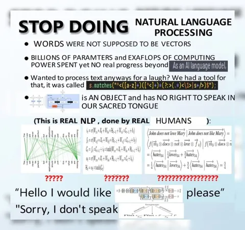 Stop Doing Natural Language Processing