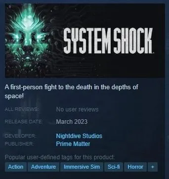 System Shock Development Delay