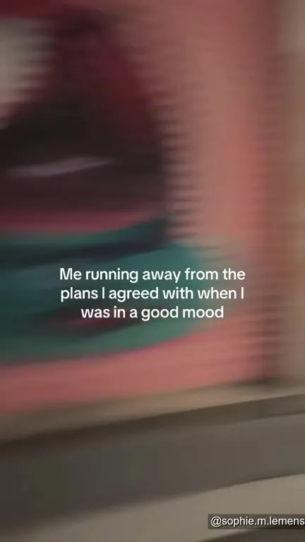 Running From Good Mood Plans