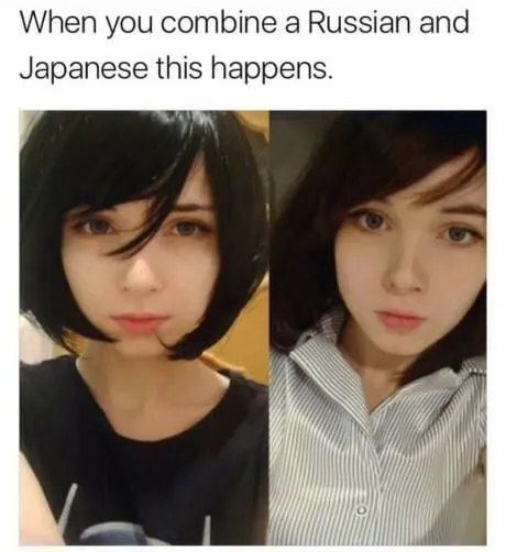 When Russian Meets Japanese
