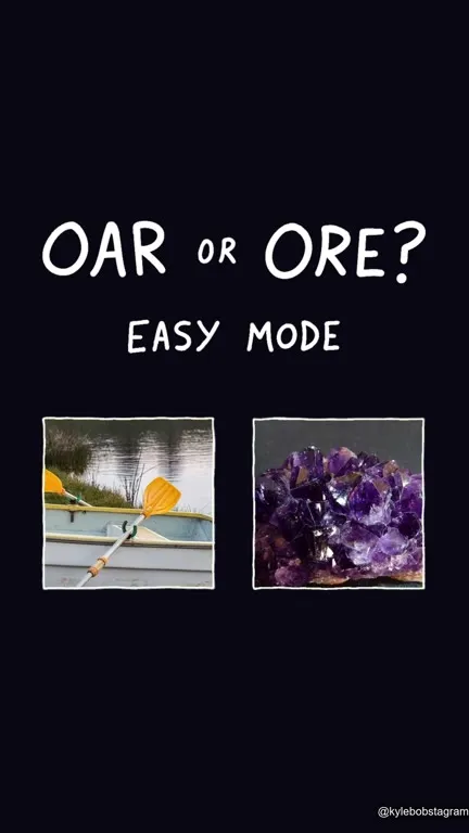 Oar or Ore Easy Mode