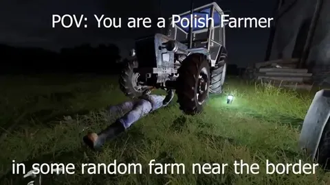 Polish Farmer Calls NATO