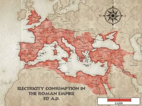 Roman Empire Electricity Consumption