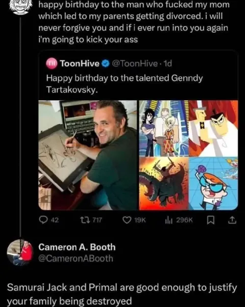 Samurai Jack Justifies Divorce