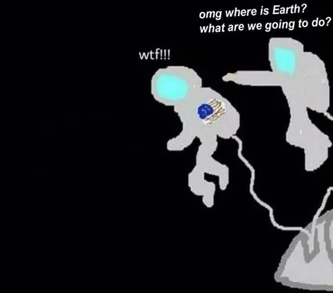 Astronauts Lose Sight of Earth