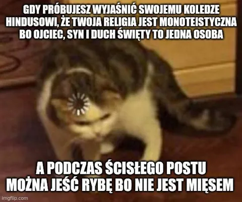 Monoteizm i ryba podczas postu