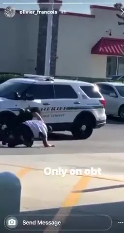 Cartwheel in Front of the Sheriff