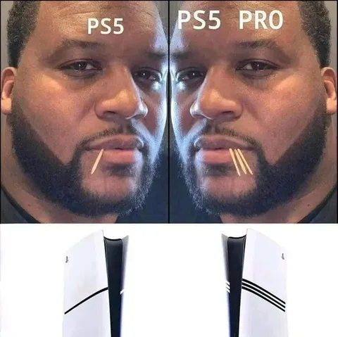 PS5 и PS5 Pro с зубочистками