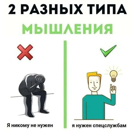 Два разных типа мышления