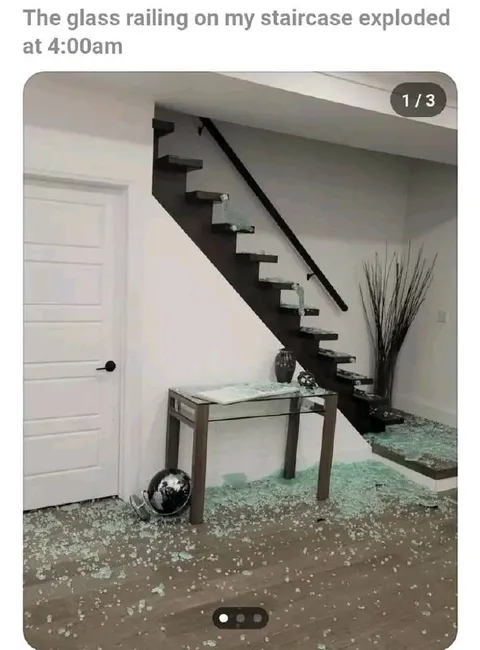 Staircase Glass Exploded